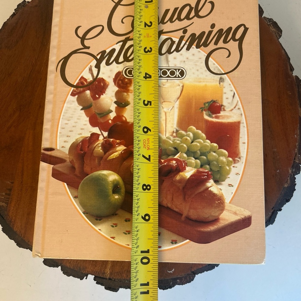 Vintage 1981 Casual Entertaining‎ Cookbook Recipes Cook Book Hardcover BHAG - Picture 8 of 8